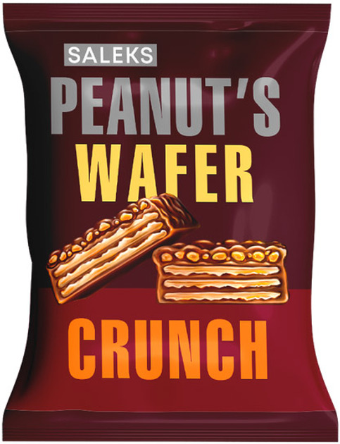 Цукерки вафельні Арахісовий вафельний кранч 3.7кг